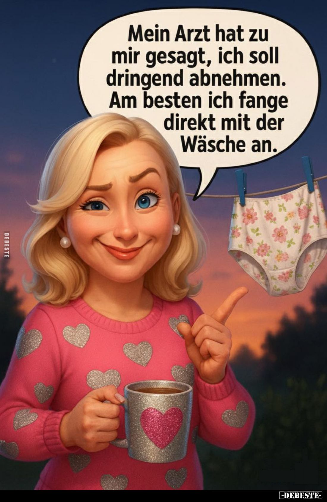 Mein Arzt hat zu mir gesagt, ich soll dringend abnehmen... - Lustige Bilder | DEBESTE.de