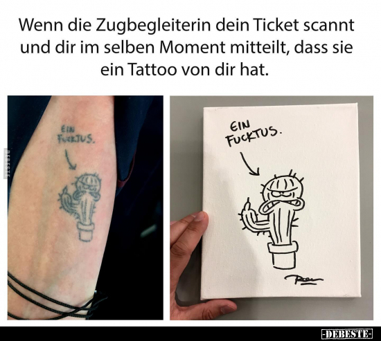 Wenn die Zugbegleiterin dein Ticket scannt.. - Lustige Bilder | DEBESTE.de