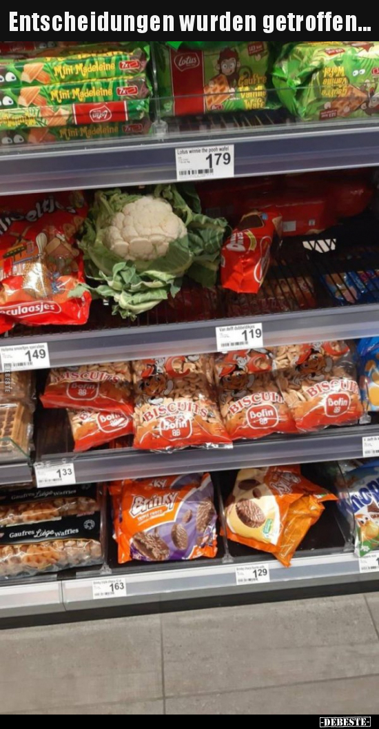 Entscheidungen wurden getroffen...