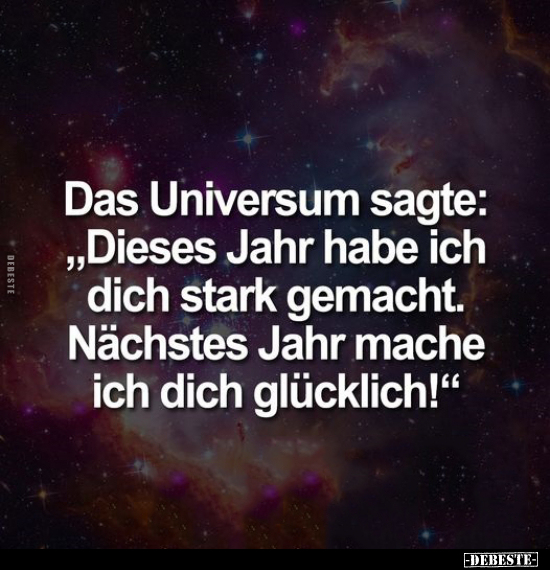 Das Universum sagte:.. - Lustige Bilder | DEBESTE.de
