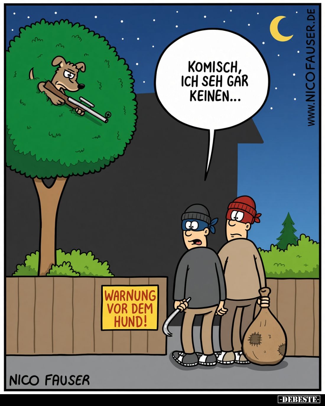Komisch, ich seh gar keinen... - Lustige Bilder | DEBESTE.de