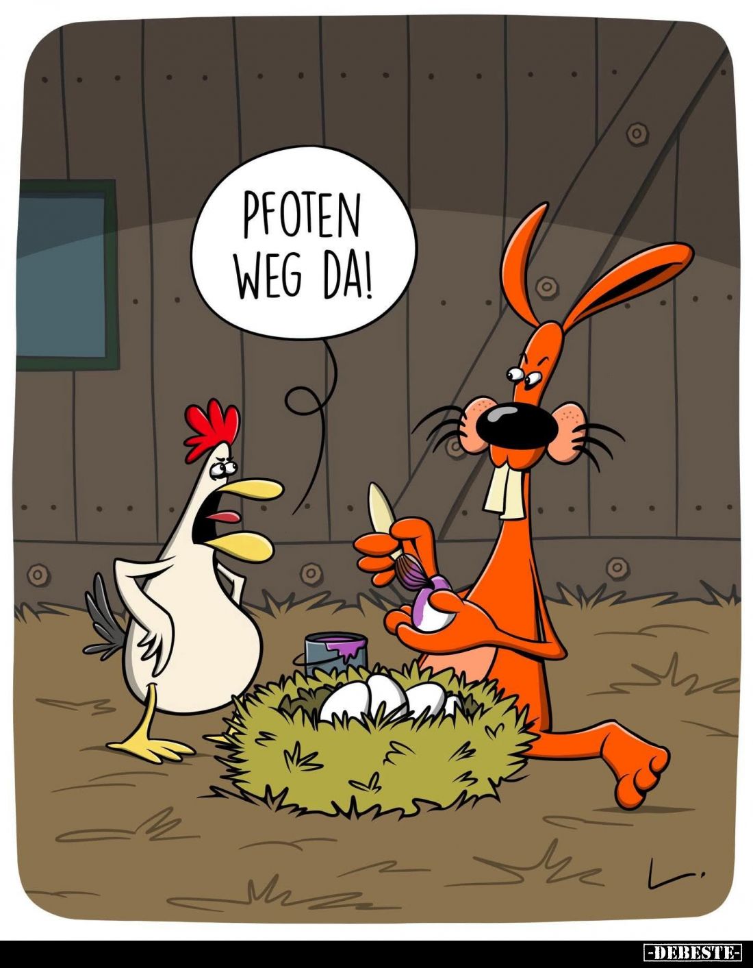 Pfoten weg da!.. - Lustige Bilder | DEBESTE.de