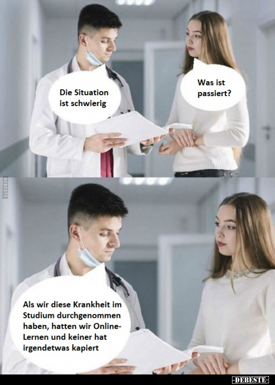 Die Situation ist schwierig..