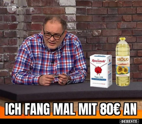 Ich fang mal mit 80 € an.