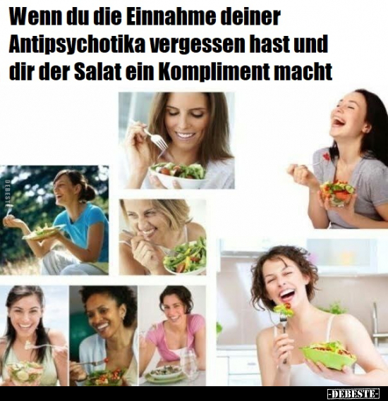 Wenn du eine Einnahme deiner Antipsychotika vergessen hast.. - Lustige Bilder | DEBESTE.de