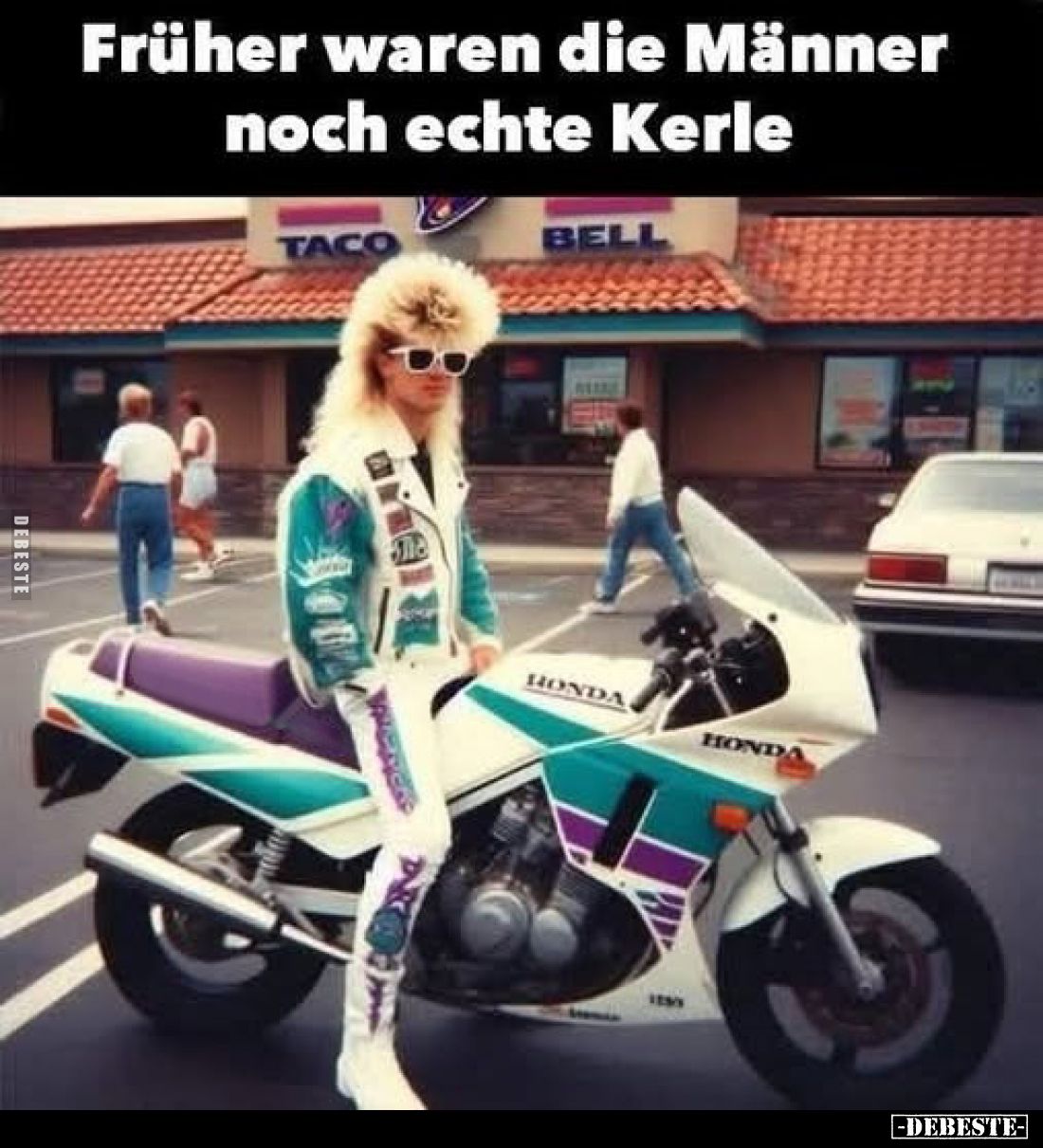 Früher waren die Männer noch echte Kerle