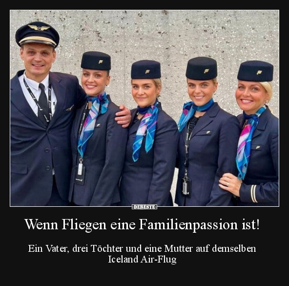 Wenn Fliegen eine Familienpassion ist!.. - Lustige Bilder | DEBESTE.de