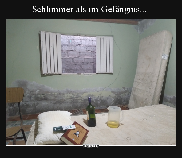 Schlimmer als im Gefängnis... - Lustige Bilder | DEBESTE.de