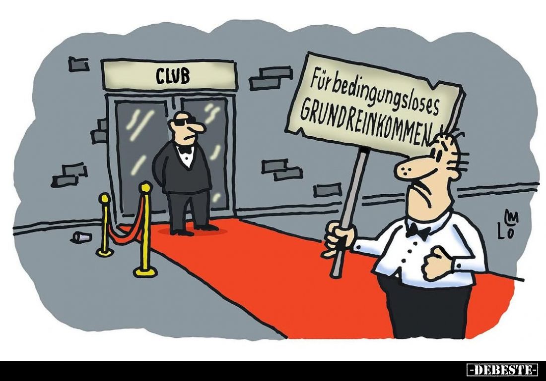 Für bedingungsloses GRUNDREINKOMMEN