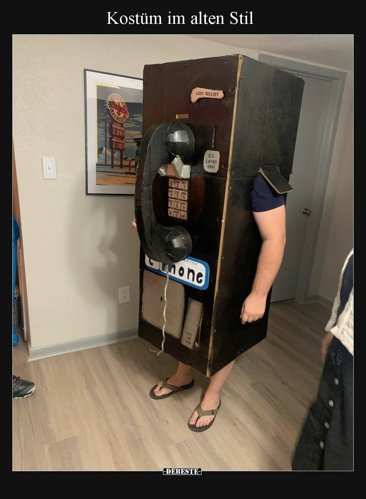 Kostüm im alten Stil