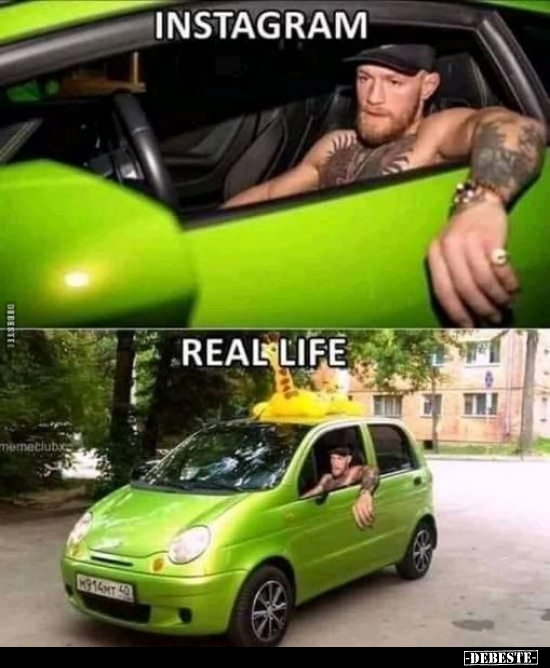 Instagram vs Real life.. - Lustige Bilder | DEBESTE.de