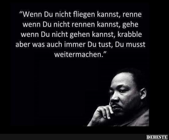 Wenn Du nicht fliegen kannst..