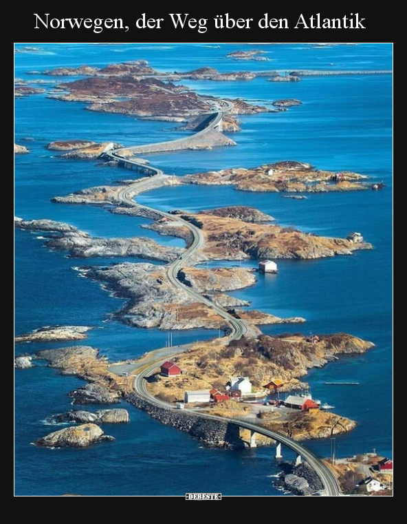 Norwegen, der Weg über den Atlantik.. - Lustige Bilder | DEBESTE.de
