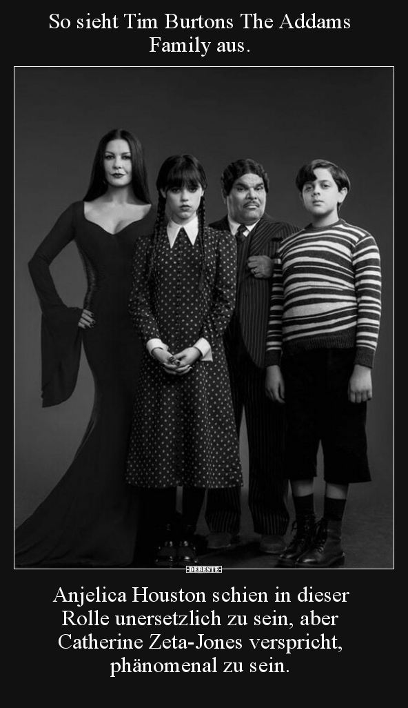 So sieht Tim Burtons The Addams Family aus... - Lustige Bilder | DEBESTE.de