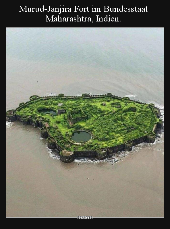 Murud-Janjira Fort im Bundesstaat Maharashtra, Indien... - Lustige Bilder | DEBESTE.de