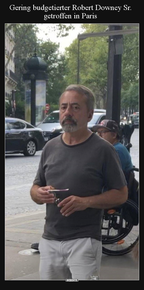 Gering budgetierter Robert Downey Sr. getroffen in..