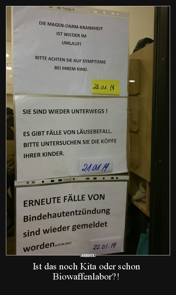 Ist das noch Kita oder schon Biowaffenlabor?!.. - Lustige Bilder | DEBESTE.de