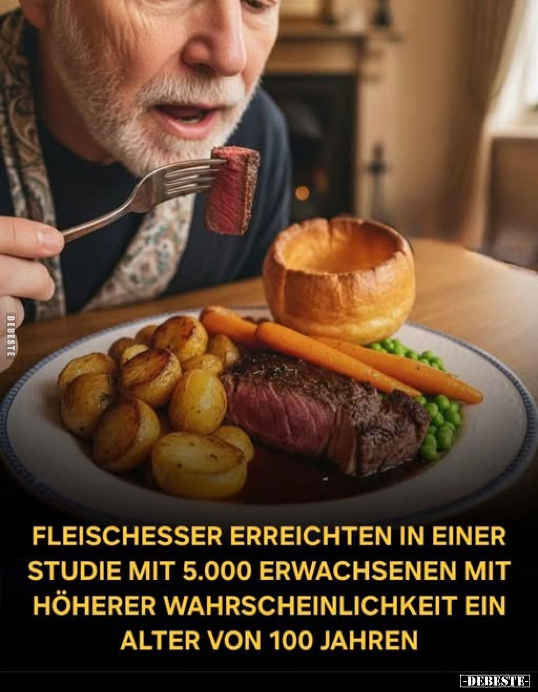 Fleischesser erreichten in einer Studie mit 5.000.. - Lustige Bilder | DEBESTE.de