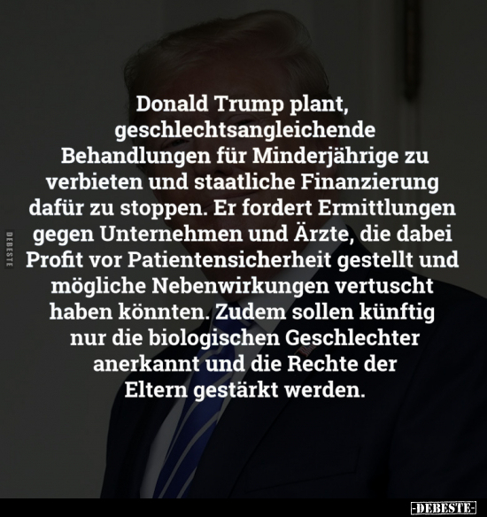 Donald Trump plant.. - Lustige Bilder | DEBESTE.de