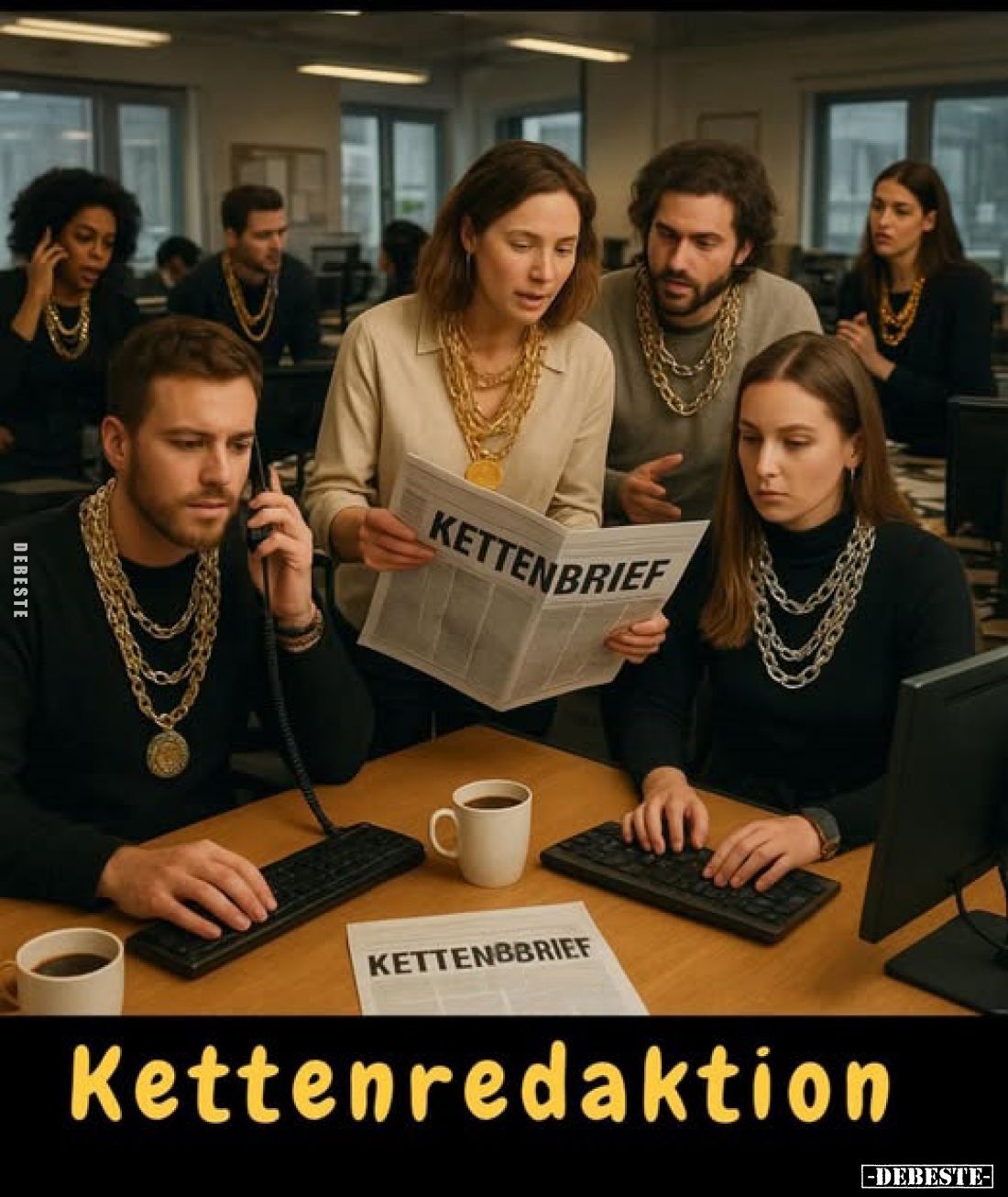 Kettenredaktion.