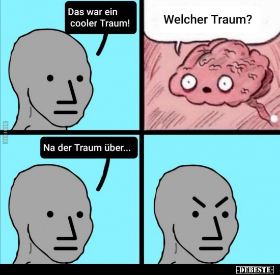 Das war ein cooler Traum!.. - Lustige Bilder | DEBESTE.de