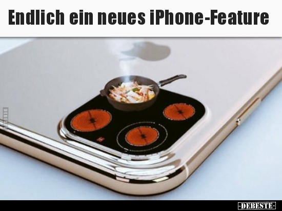 Endlich ein neues iPhone-Feature.. - Lustige Bilder | DEBESTE.de