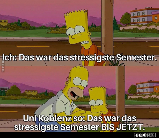 Ich: Das war das stressigste Semester.. - Lustige Bilder | DEBESTE.de