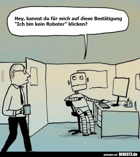 Hey, kannst du für mich auf diese Bestätigung "Ich bin kein.."