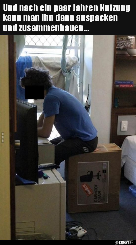 Und nach ein paar Jahren Nutzung kann man ihn dann..