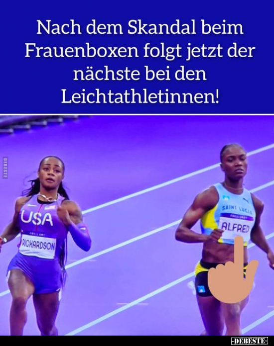 Nach dem Skandal beim Frauenboxen.. - Lustige Bilder | DEBESTE.de