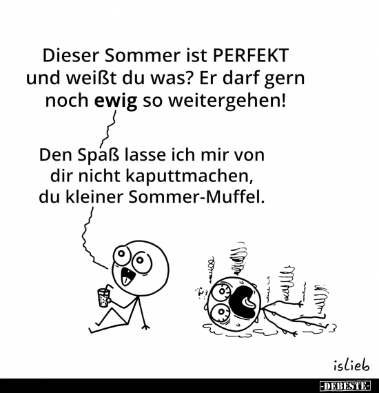 Dieser Sommer ist PERFEKT und weißt du was?.. - Lustige Bilder | DEBESTE.de