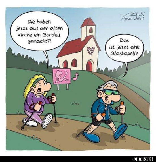 Die haben jetzt aus der alten Kirche ein Bordell.. - Lustige Bilder | DEBESTE.de