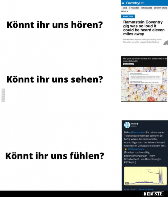 Könnt ihr uns hören?.. - Lustige Bilder | DEBESTE.de