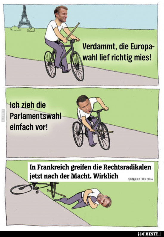 Verdammt, die Europawahl lief richtig mies!.. - Lustige Bilder | DEBESTE.de