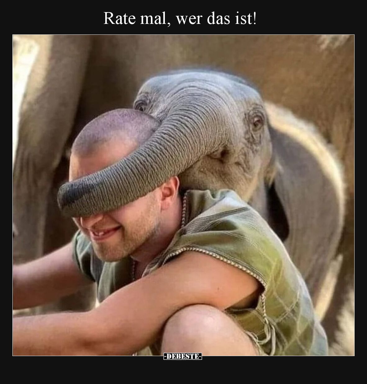 Rate mal, wer das ist!.. - Lustige Bilder | DEBESTE.de