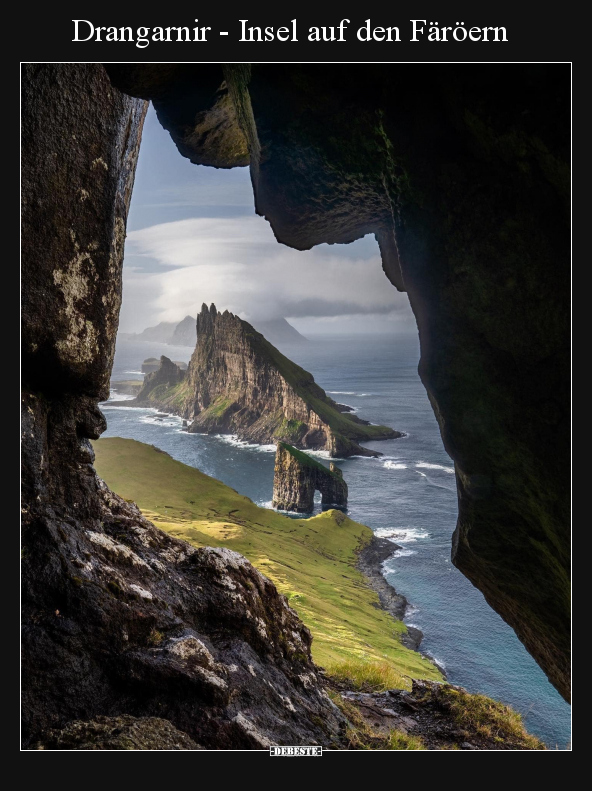 Drangarnir - Insel auf den Färöern..