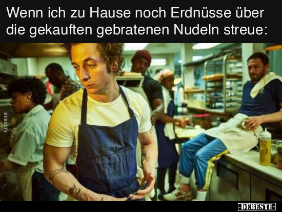 Wenn ich zu Hause noch Erdnüsse über die gekauften.. - Lustige Bilder | DEBESTE.de