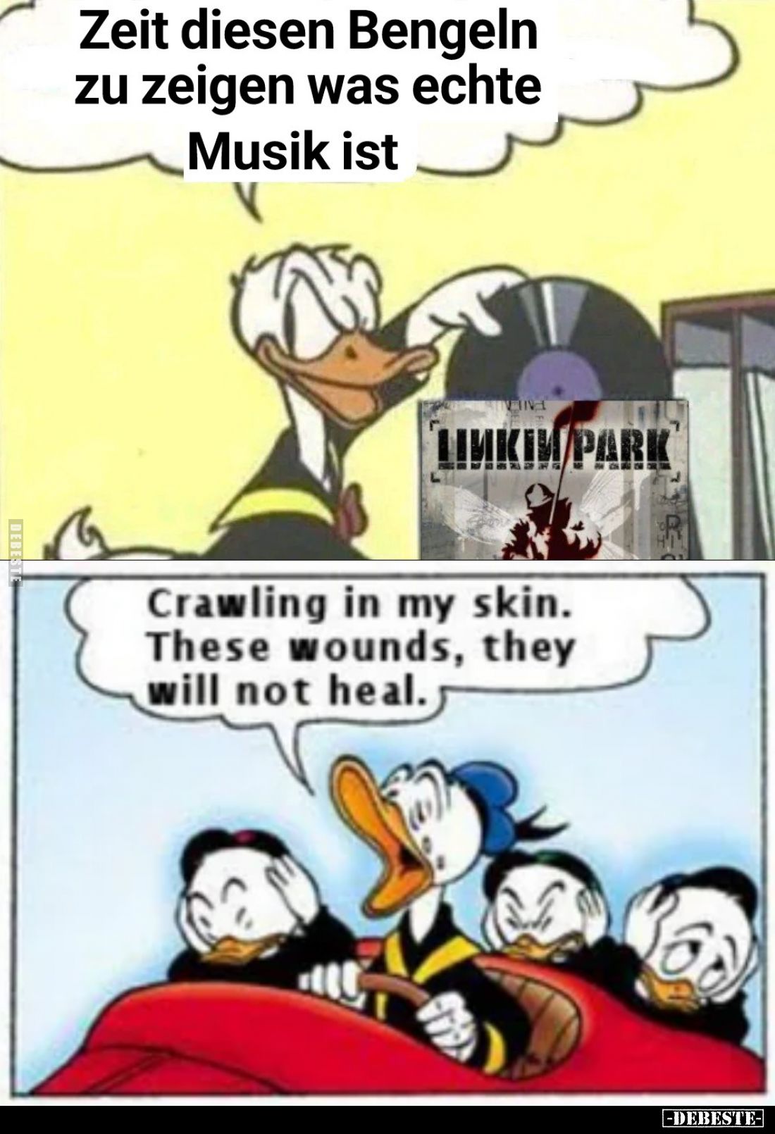 Zeit diesen Bengeln zu zeigen was echte Musik ist