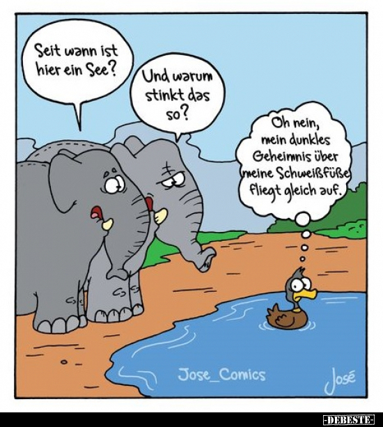 Seit wann ist hier ein See?.. - Lustige Bilder | DEBESTE.de