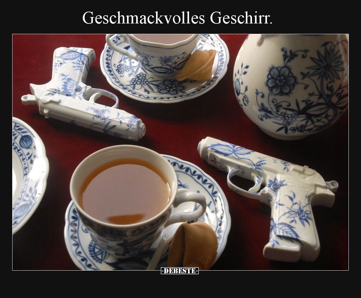 Geschmackvolles Geschirr