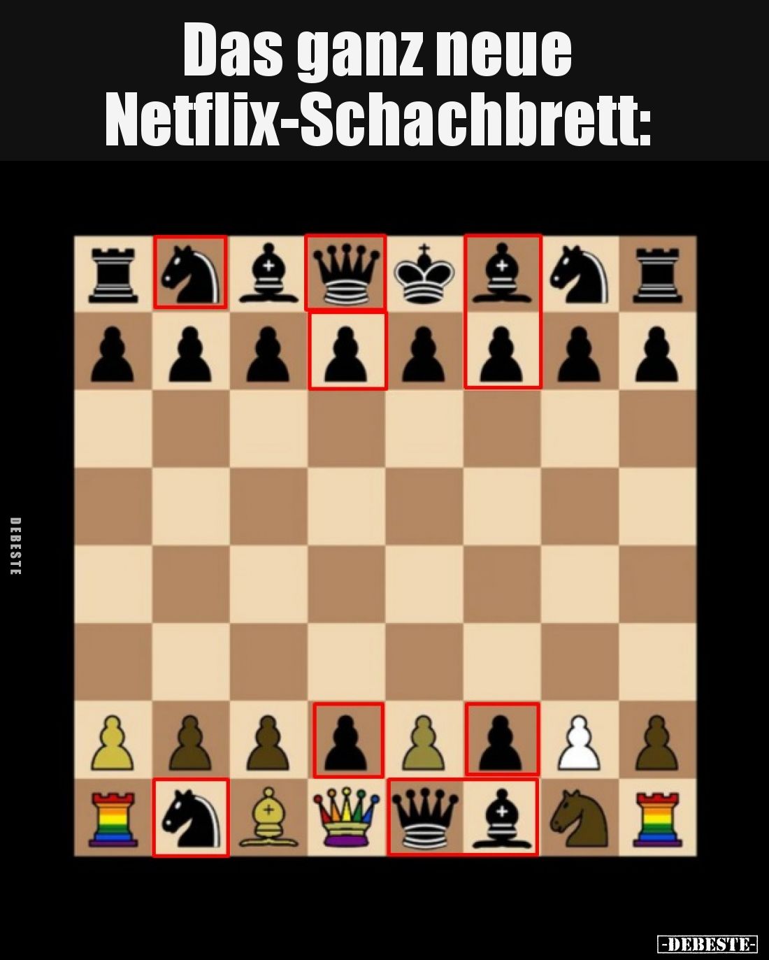 Das ganz neue Netflix-Schachbrett.. - Lustige Bilder | DEBESTE.de
