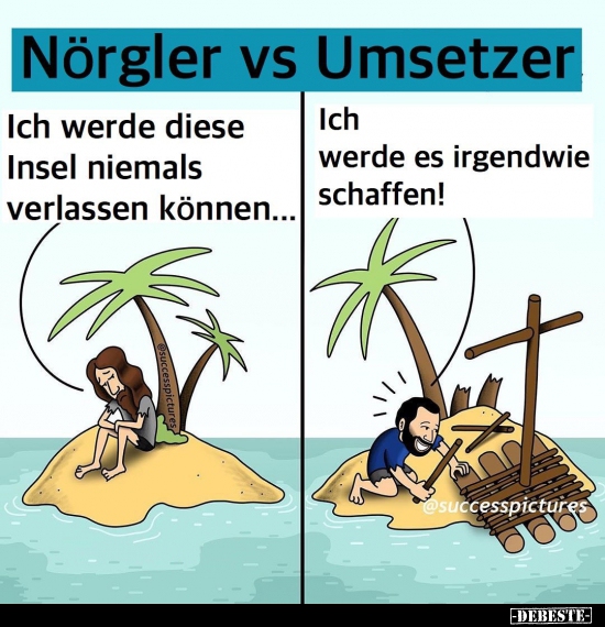 Nörgler vs Umsetzer..
