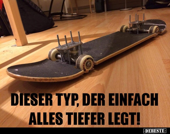 DIESER TYP DER EINFACH ALLES TIEFER LEGT!.. - Lustige Bilder | DEBESTE.de