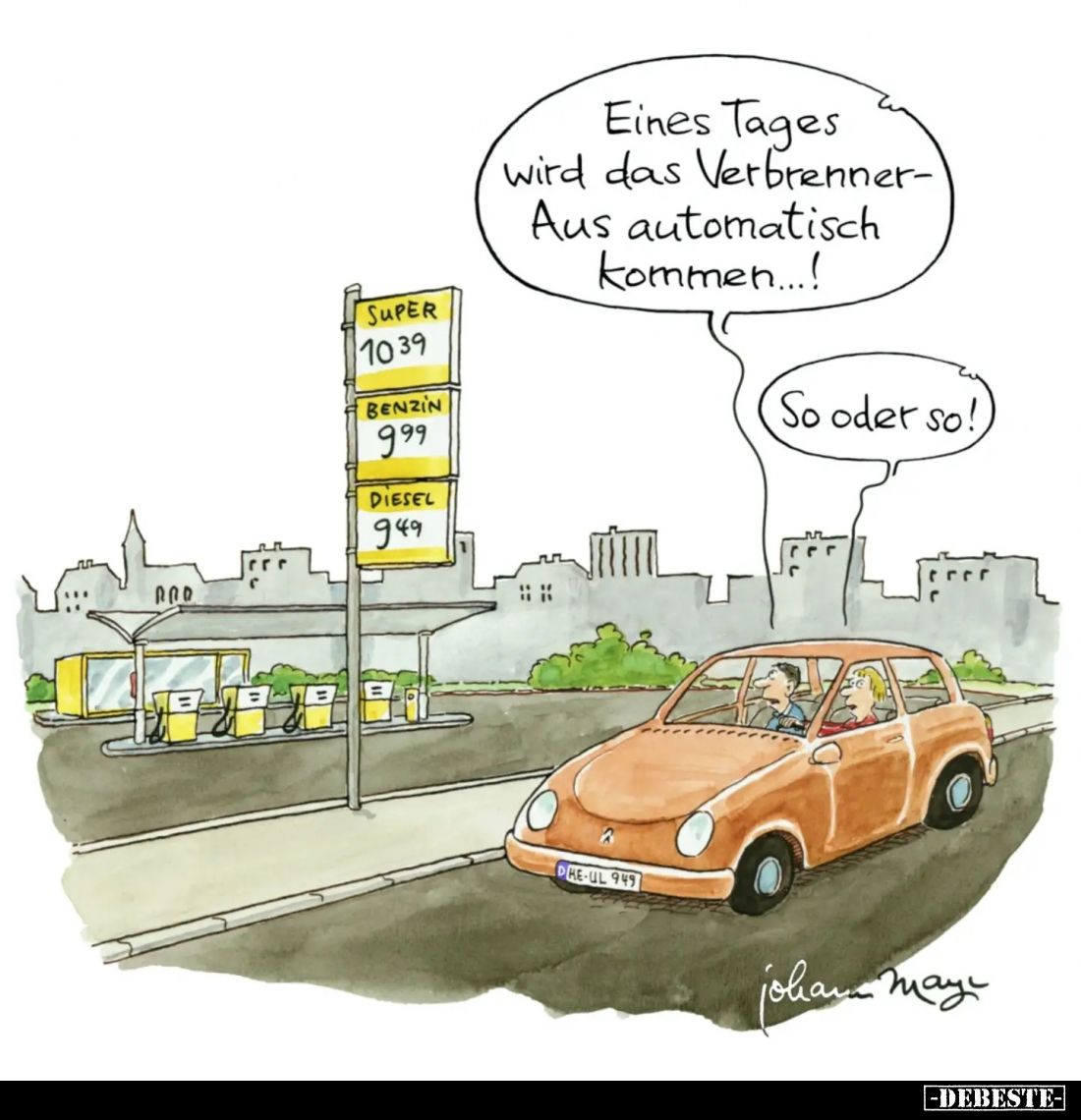 Eines Tages wird das Verbrenner - Aus automatisch kommen...! - So oder so!