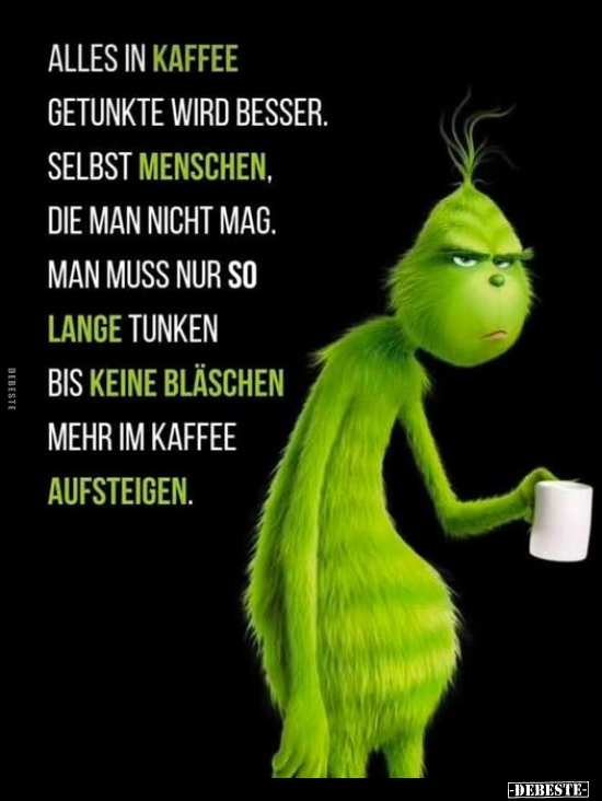 Alles in Kaffee getunkte wird besser.. - Lustige Bilder | DEBESTE.de