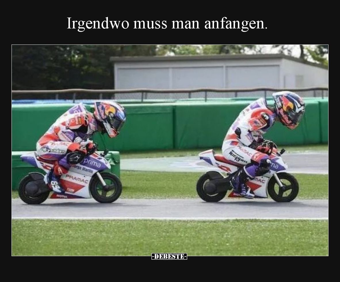 Irgendwo muss man anfangen... - Lustige Bilder | DEBESTE.de