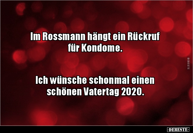 Im Rossmann hängt ein Rückruf für Kondome.  Ich.. - Lustige Bilder | DEBESTE.de