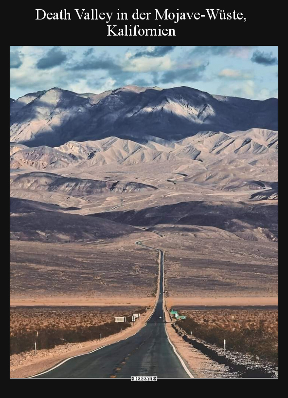 Death Valley in der Mojave-Wüste, Kalifornien.. - Lustige Bilder | DEBESTE.de