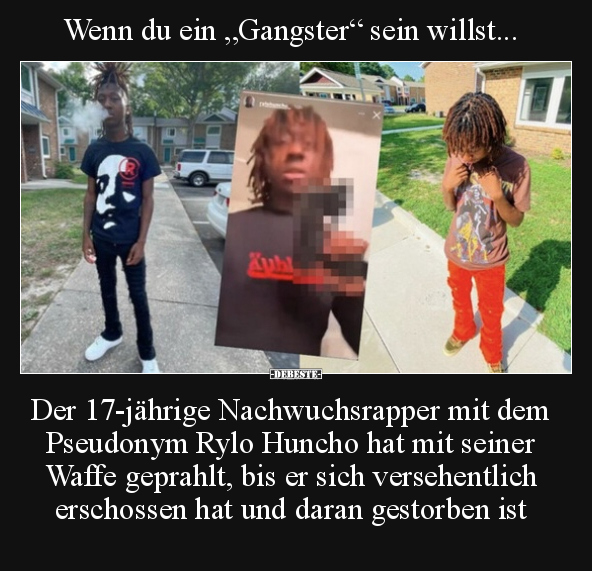 Wenn du ein "Gangster" sein willst... - Lustige Bilder | DEBESTE.de