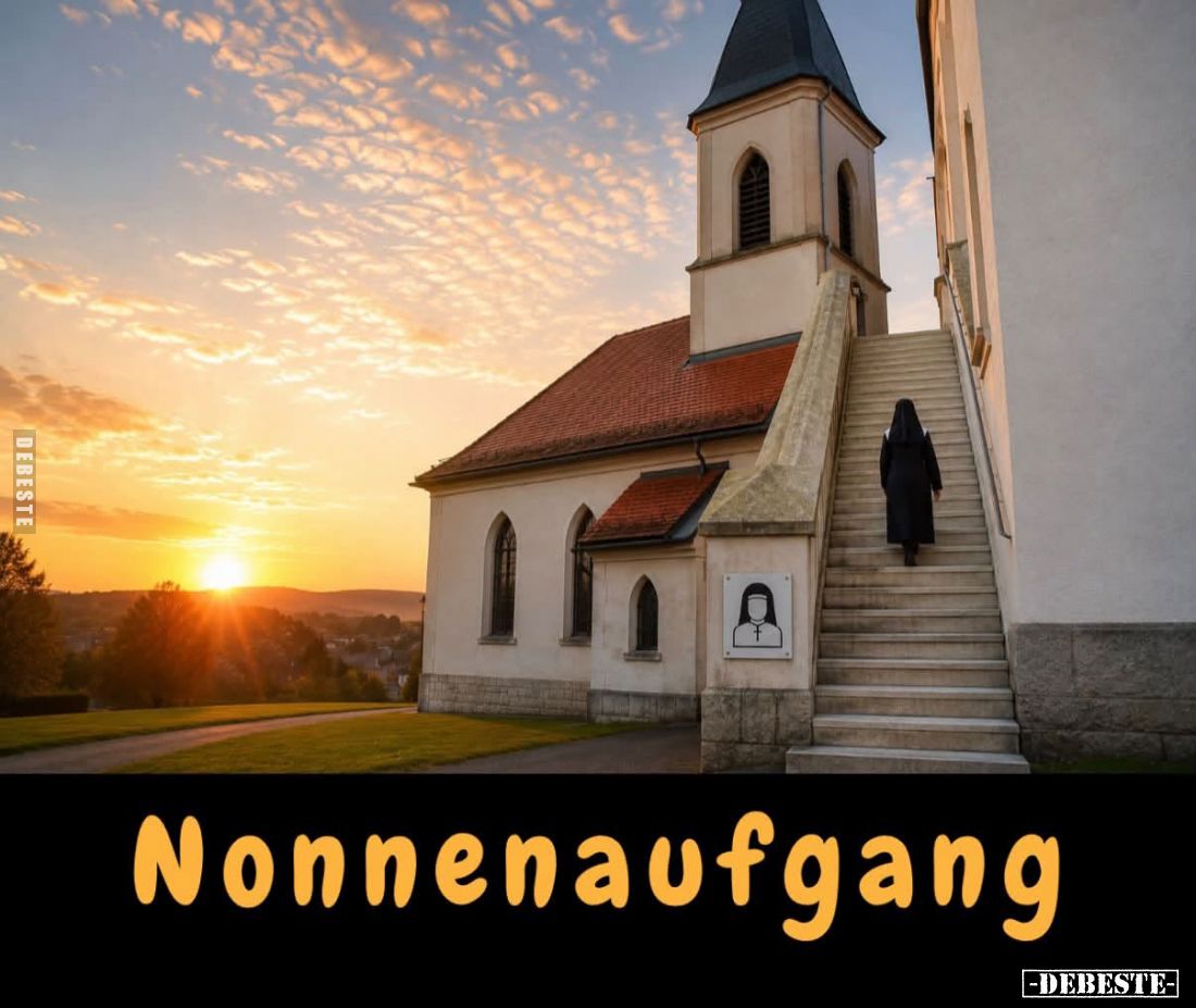 Nonnenaufgang.